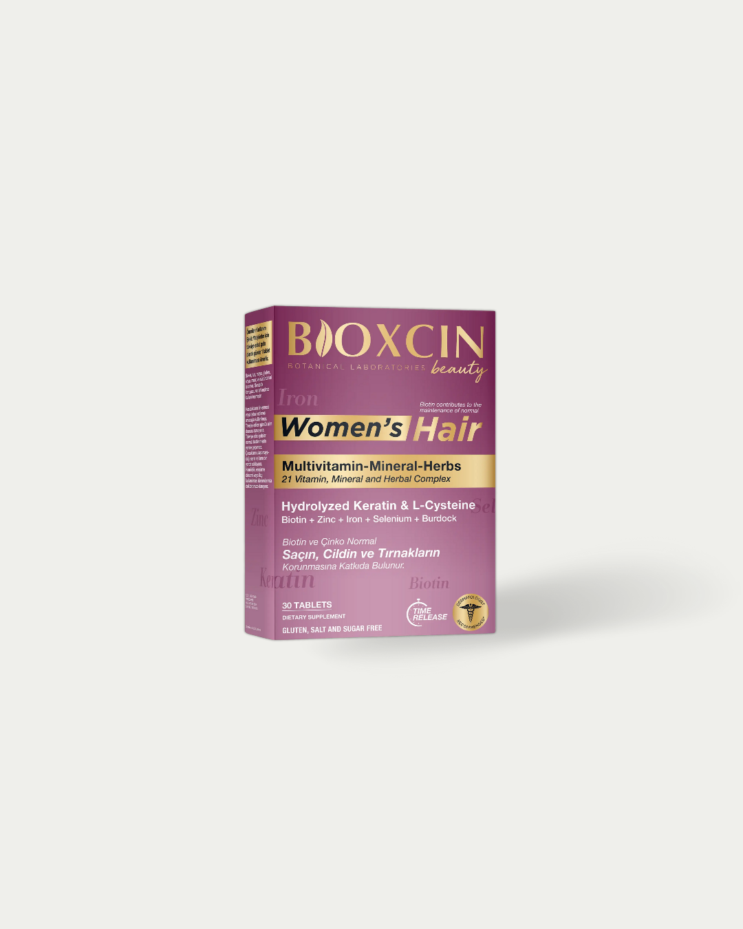 BIOXCIN 女士头发 30 片剂