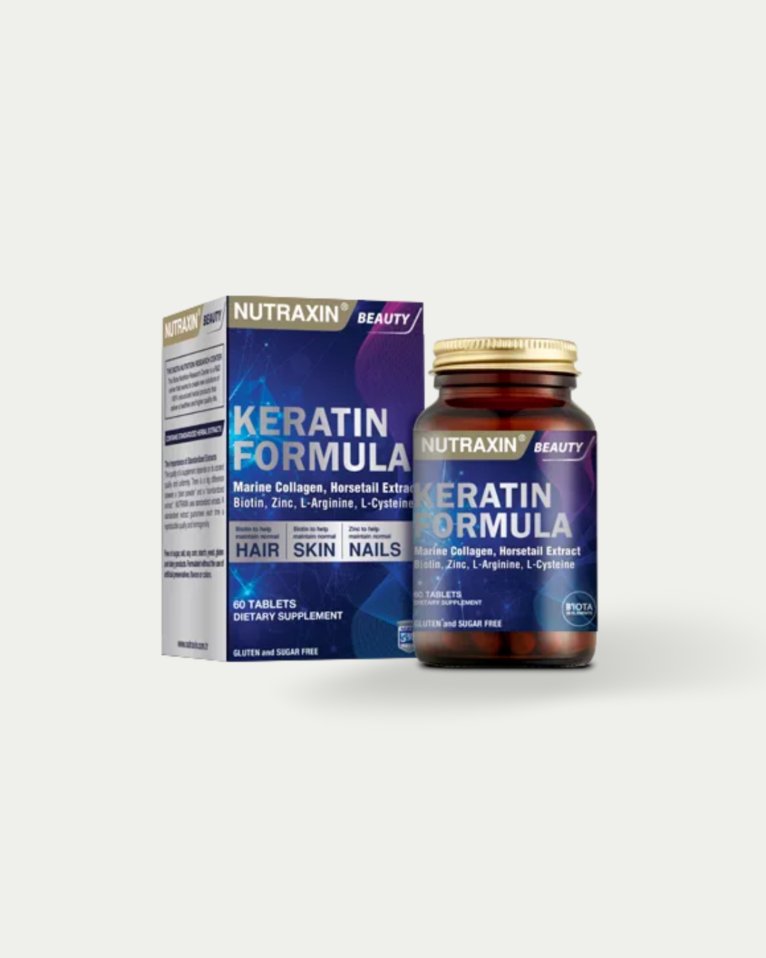 NUTRAXIN KERATIN FORMEL 60 TABLETTE 
