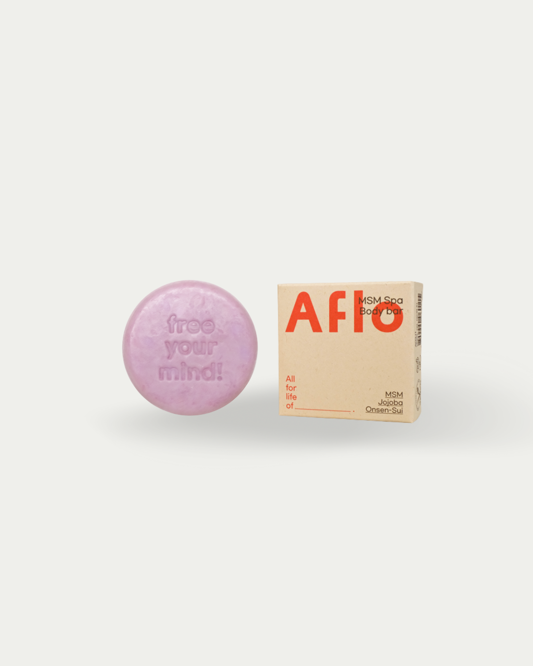 AFLO VEGAN VITAMIN SPOT FACIAL BAR FACE WASH SOAP