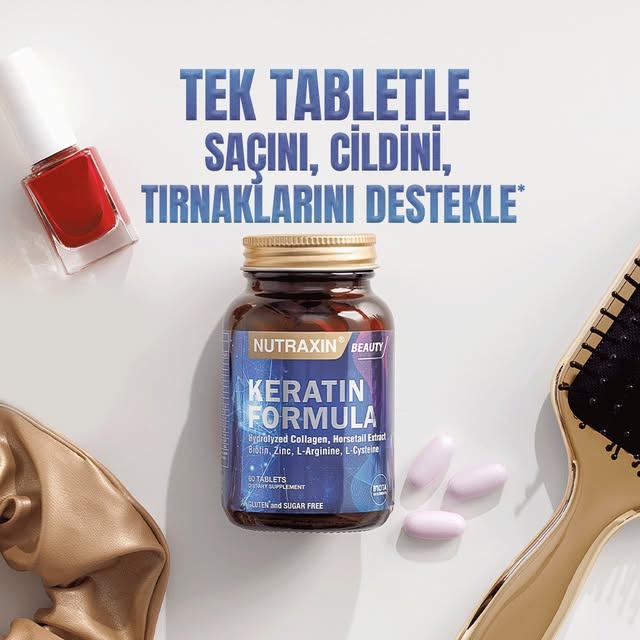 NUTRAXIN KERATIN FORMEL 60 TABLETTE 