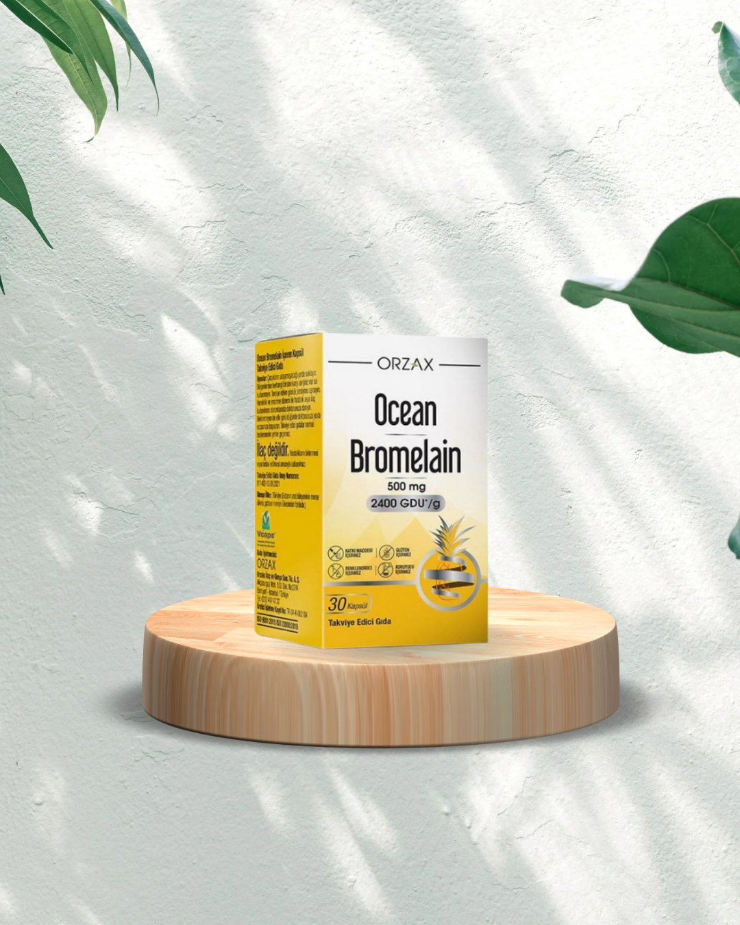 OCEAN BROMELAIN 500 MG 30 CAP.