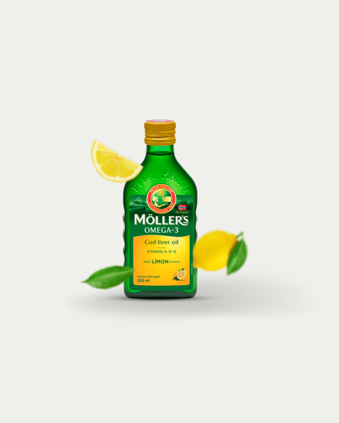 MOLLERS ОМЕГА 3 SRP ЛИМОН 250 мл 