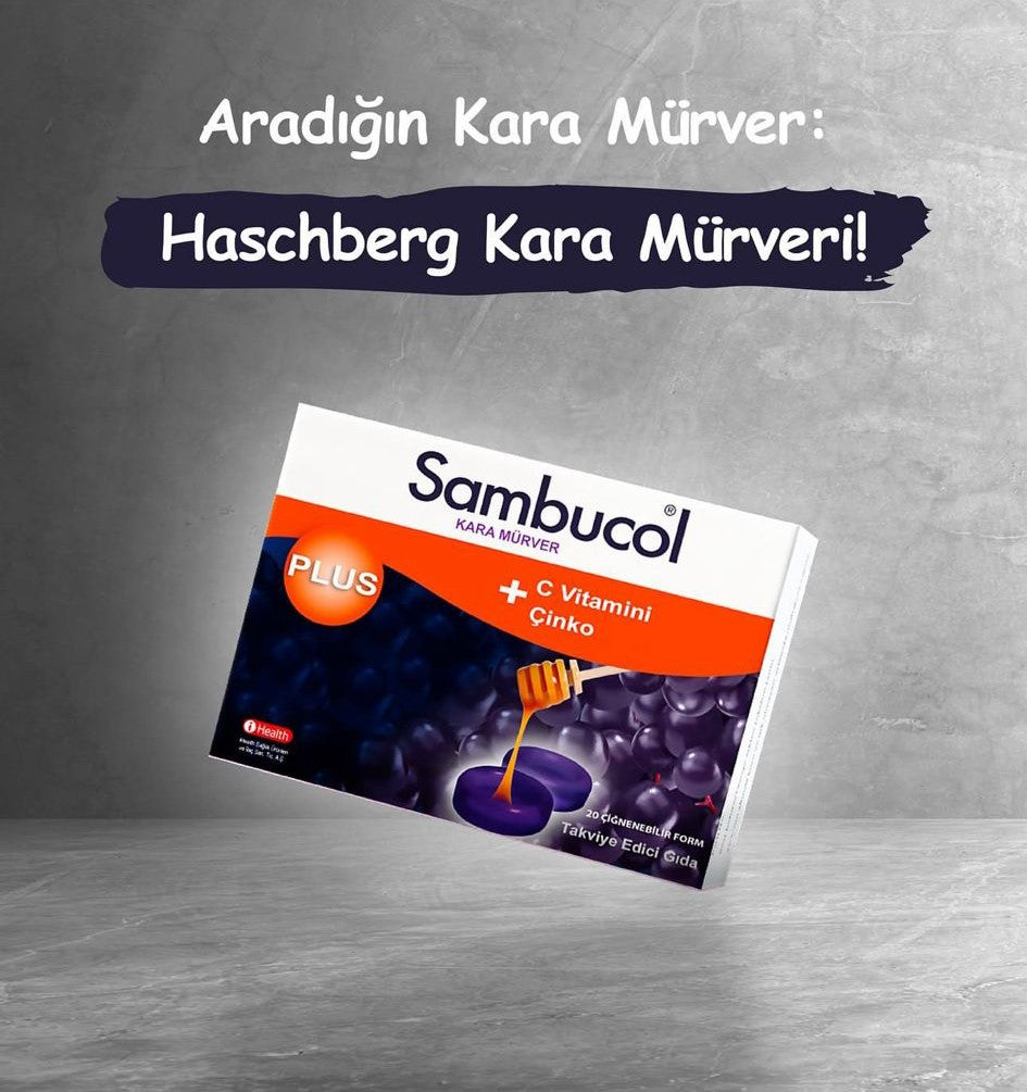 SAMBUCOL PLUS 20 PASTIL