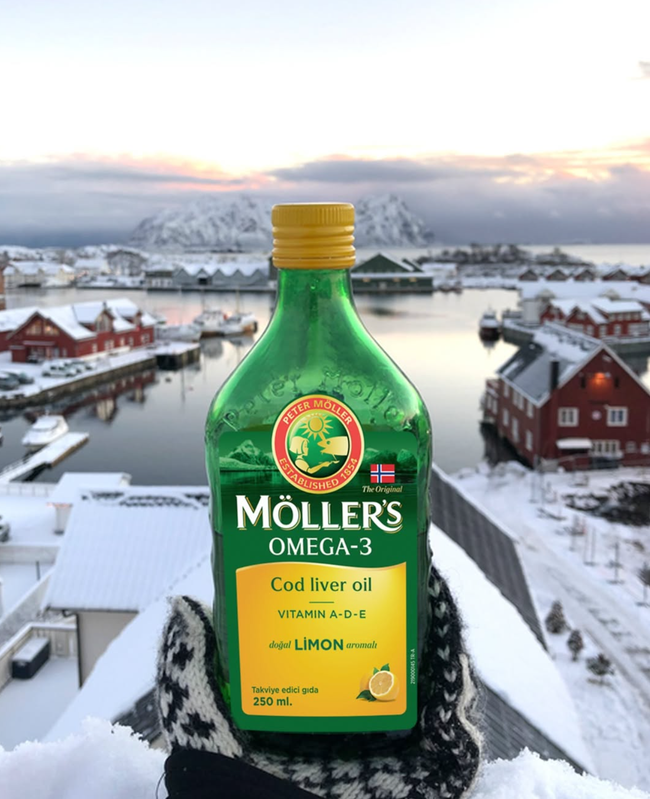 MOLLERS ОМЕГА 3 SRP ЛИМОН 250 мл 